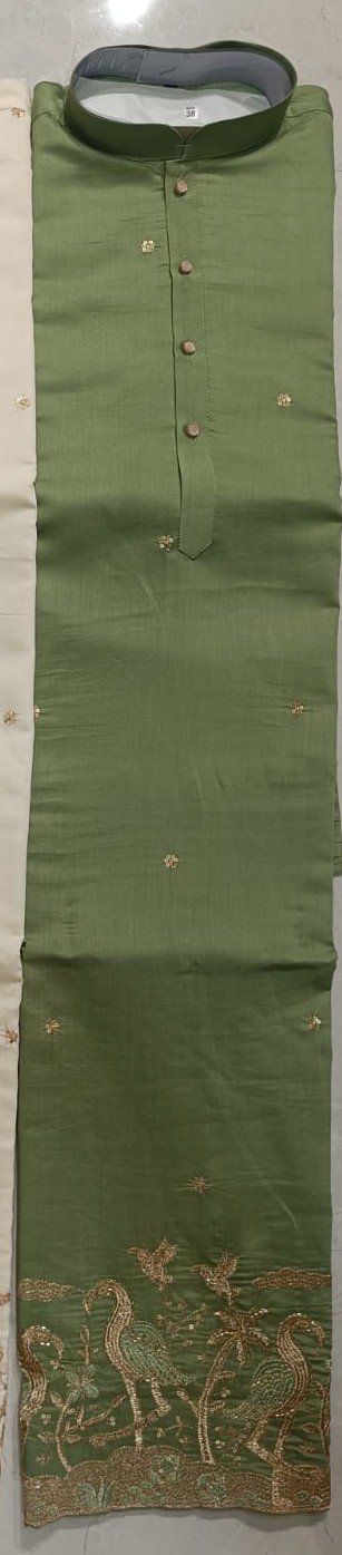 Flamingo Tree Daman Work Kurta - Image 3