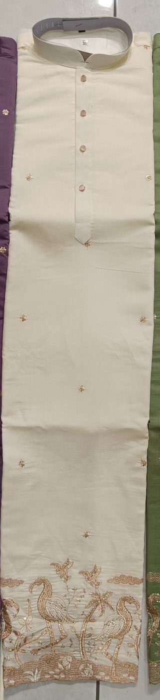 Flamingo Tree Daman Work Kurta - Image 4