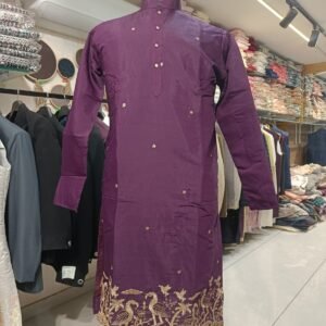 Flamingo Tree Daman Work Kurta