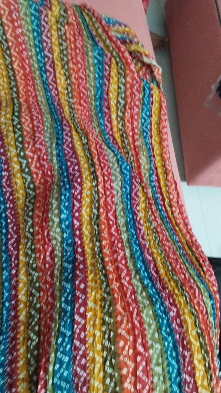 Multicolor Stripes Dupatta