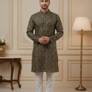 Malhar Embroidery Kurta
