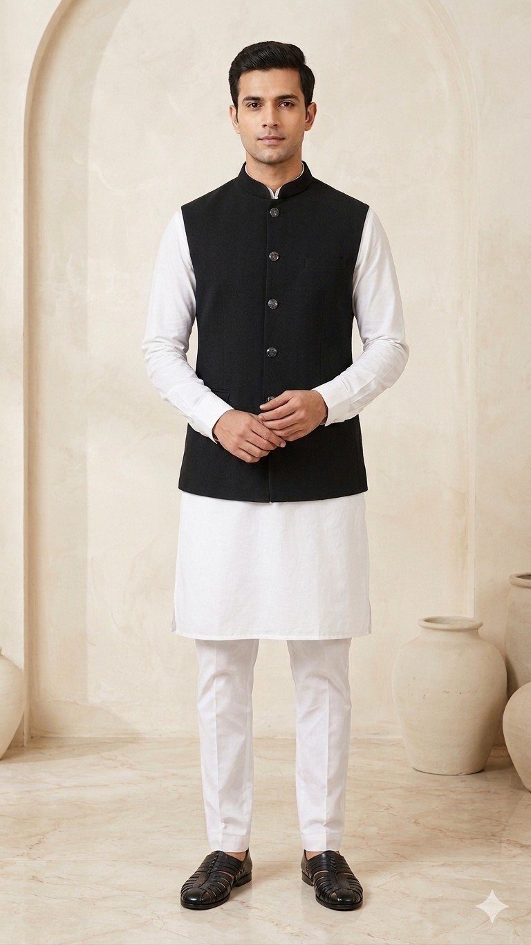 Plain Kurta Jacket