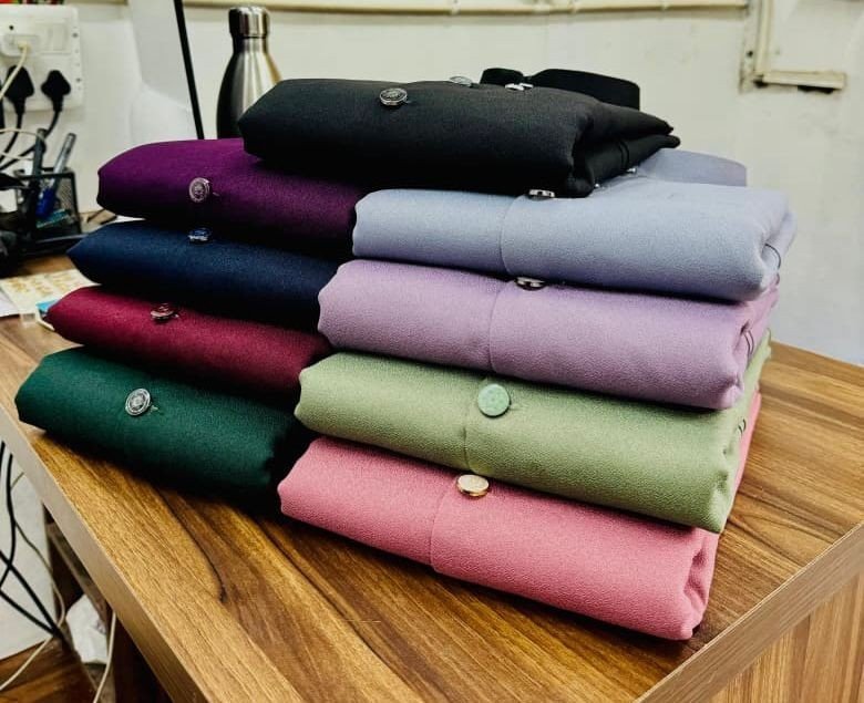Plain Kurta Jacket - Image 2