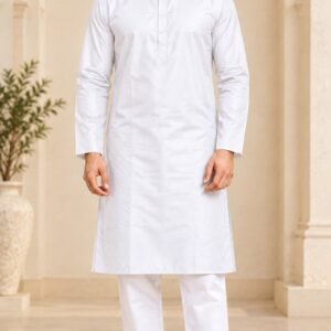 Giza Cotton Plain Kurta