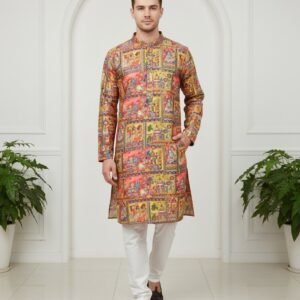Cow People Printed Kurta