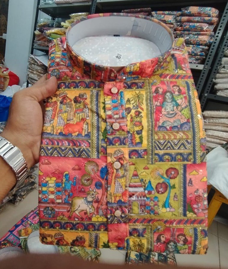 Cow People Printed Kurta - Image 2