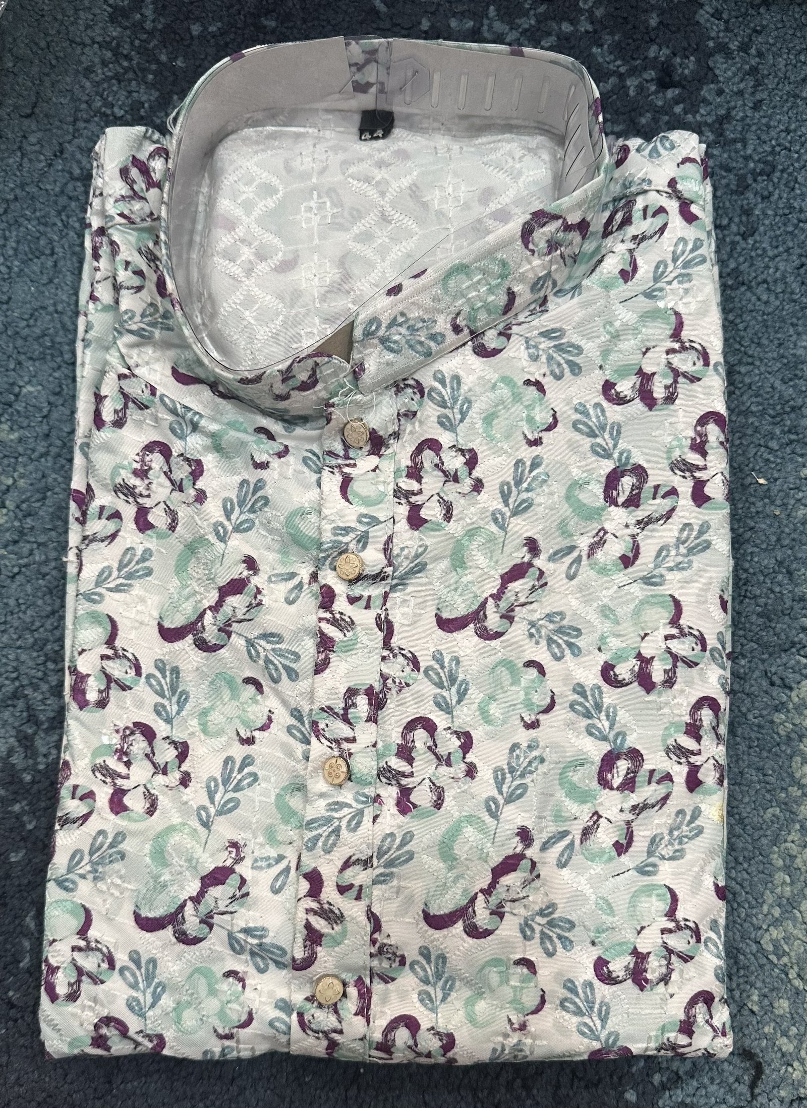 Mint Bloom Printed Kurta - Image 2