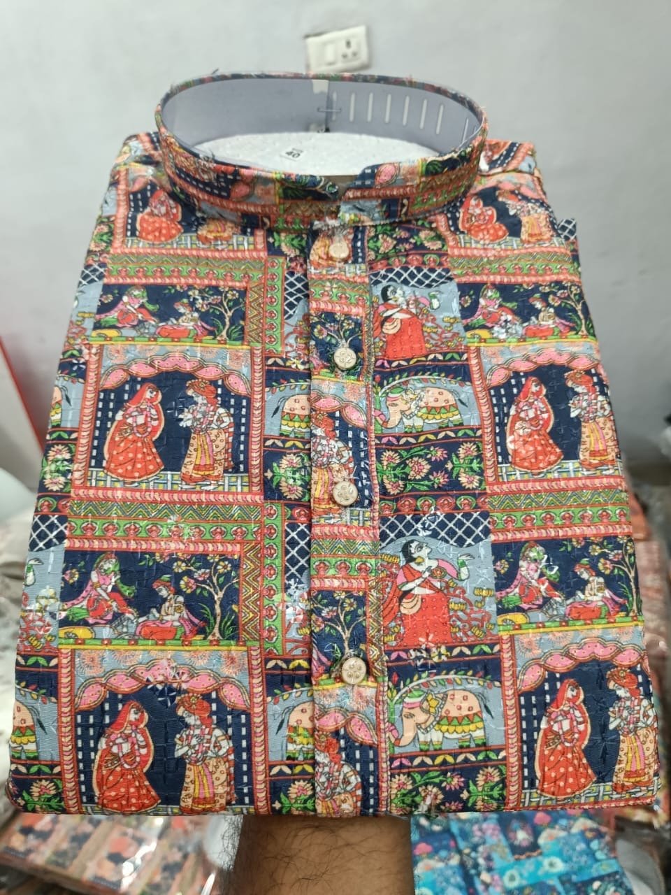 Radha Krishna Printed Kurta - Image 2