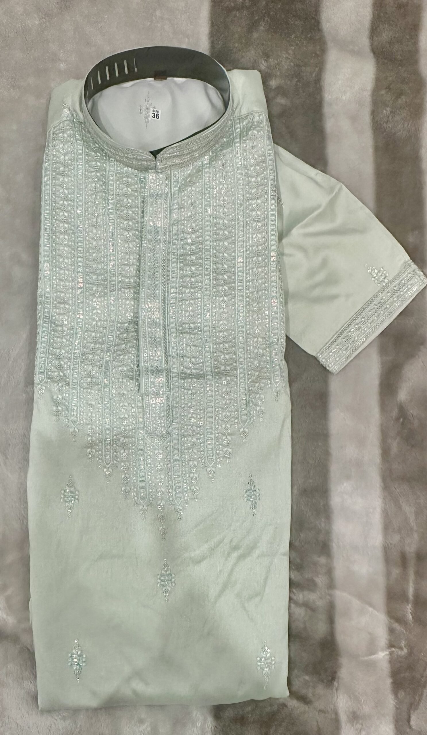 Matrix Yoke Kurta - Image 6