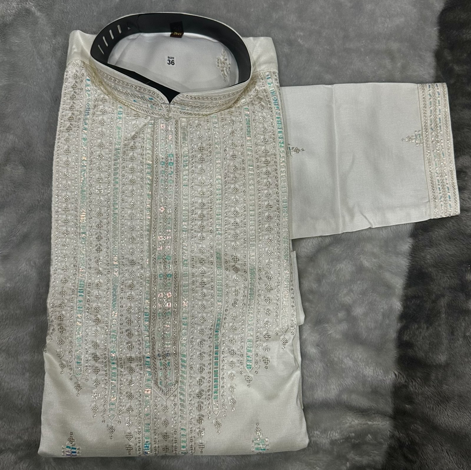 Matrix Yoke Kurta - Image 5